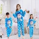 Cha mẹ-con Một bộ đồ ngủ mơ ước La dài tay của ba cô gái nhung san hô mùa thu và mùa đông flannel mẹ và con gái đặt mẹ và con