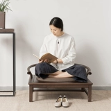 Есть стул Zentang Black Peach Wood Zen, главный стул, кресло с твердым древесиной, новое китайское стиль -стул -Тенон