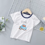 Летняя тонкая футболка, короткий рукав, 2 лет, 7 лет