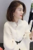 Châu Âu ga 2019 mùa thu mới Hàng hóa châu Âu phiên bản Hàn Quốc của thời trang cổ áo lông lớn áo len dài áo khoác phụ nữ - Áo khoác dài