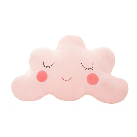 少女粉色云朵沙发靠垫抱枕靠枕-淘宝优惠券