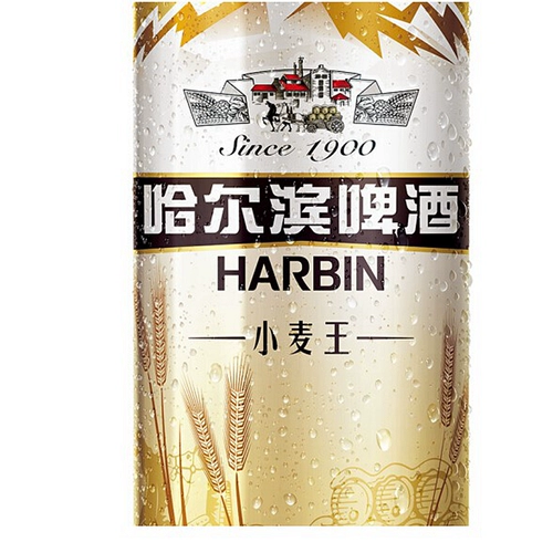 Harbin Wheat King Beer 500 мл 18 банок полная коробка полная коробка подлинных новых товаров Пекин Бесплатная доставка