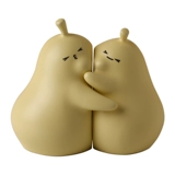 Симпатичная обнимающая грушевая керамика Boxi Pear не отказывается от книги, чтобы заблокировать книжные полки, никогда не различая книги о грушах, украшениями в гостиной