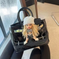 Черный джинсовый жилет