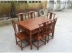 Bàn ăn hình chữ nhật 138 148 kết hợp bàn ăn hình chữ nhật kết hợp Ming style Redwood nguyên chất gỗ cứng bàn ăn nội thất phòng ăn - Bộ đồ nội thất