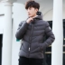 Áo khoác mùa đông Hàn Quốc ấm áp cho nam áo khoác cotton giản dị áo khoác nam cotton dày xuống quần áo cotton - Bông Bông