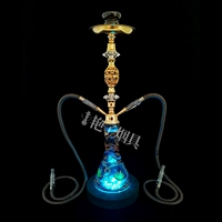 Середина -Node Double -Tube бутылка с одним горшком с лампа