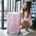 Phim hoạt hình sinh viên xe đẩy phổ quát 24 inch vali dễ thương Túi hành lý 22 inch nữ hộp cứng 26 inch kéo hộp vali nhỏ Va li