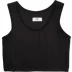 Cờ cầu vồng les tt corset vest ngắn không có băng dán Mô hình gia cố Velcro Đồ lót thể thao không từ tính trung tính - Sau sinh Sau sinh