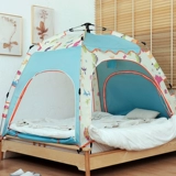 Автоматическая удерживающая тепло палатка в помещении для сна для двоих для мальчиков и девочек для принцессы, полностью автоматический