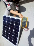 Монокристалл, батарея на солнечной энергии, фотогальванический аккумулятор, 50W, 12v, генерирование электричества