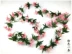 Mô phỏng kích thước hoa lily chuỗi hoa nho dây hoa giả hoa mây nhựa hoa trang trí dải hoa khô - Hoa nhân tạo / Cây / Trái cây