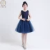 Mới công chúa bé gái ăn mặc đầm trẻ em buổi tối chủ nhà sinh nhật catwalk trang phục piano cao quý - Váy trẻ em cửa hàng quần áo trẻ em Váy trẻ em