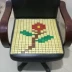 Mùa hè đệm tre ghế máy tính đệm xe mat mahjong mat sofa mát mat sinh viên tre mat thoáng khí mùa hè