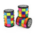 Tháp màu sắc hình trụ Tháp Babylon Tháp trượt ma thuật với móc chìa khóa Mặt dây chuyền nhỏ Trẻ em Đồ chơi thông minh Rubiks Cube đồ chơi khủng long Đồ chơi IQ