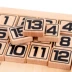 Kỹ thuật số huarong đường đồ chơi giáo dục cổ điển học sinh ba vương quốc huarong đường phát triển của trẻ em não câu đố Đồ chơi IQ
