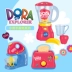 Dora House Kitchen Đồ chơi điện Trẻ em Mô phỏng Máy trộn Bánh mì Máy ép trái cây Cô gái Đồ chơi xe cuốc đồ chơi Đồ chơi gia đình