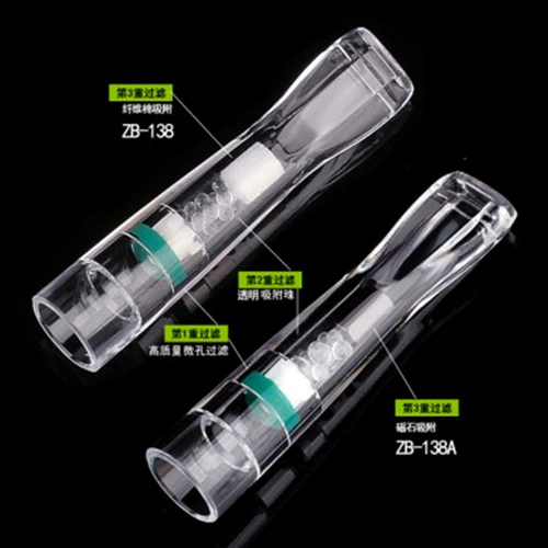 Подлинный держатель сигарет ZB138/138A Грубая средняя средняя тройная тройная трехсторонняя фильтрация фильтрации и упорядочение