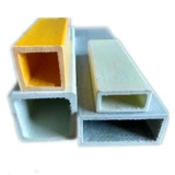 Эпоксидное составное волокно FRP прямоугольная труба с изолированной изолированной стальной волокном, стальной трубкой.