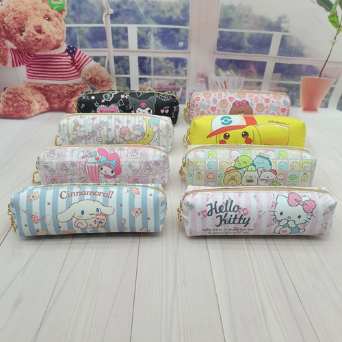 Мультяшные простые канцтовары, милый пенал для карандашей для школьников, новая коллекция, японские и корейские