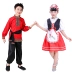 Trẻ em quốc phục Nga cô gái công chúa váy công chúa biểu diễn sân khấu trang phục múa hiện đại - Trang phục