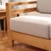 Miếng đệm xốp gỗ rắn gỗ gụ ghế đệm sofa miếng bọt biển pad dày cộng với cứng văn phòng tăng đệm tùy chỉnh ghế nệm ngồi Ghế đệm / đệm Sofa