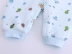 Babyiesies mùa thu và mùa đông cotton của phụ nữ ấm áp romper dài tay mùa đông nam quần áo trẻ em quần áo mùa thu quần áo trẻ sơ sinh Áo liền quần