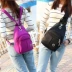 Ba lô nữ phiên bản Hàn Quốc mới của ba lô mini đeo vai giản dị Oxford vải du lịch túi đôi sử dụng túi ngực thủy triều