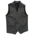 Mùa xuân và mùa thu có thể tùy chỉnh Màu xám mới Một bộ đồ đôi ngực Cổ áo Slim Fit Kích thước lớn Vest nam - Dệt kim Vest áo vest khoác nam Dệt kim Vest