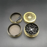 Маленькие сигареты легкие фрагменты клыки 40 -миллиметровый сплав с сплава цинк ручной сплав, шлифование гангерса, аксессуары для табачных проводов Grinder