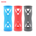 SHOKE silicone thủy tinh thể thao chai ngoài trời tập thể dục trong suốt non-slip hot cốc nước văn phòng nhà cốc tay bình nước ống hút Ketles thể thao