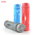 SHOKE silicone thủy tinh thể thao chai ngoài trời tập thể dục trong suốt non-slip hot cốc nước văn phòng nhà cốc tay bình nước ống hút Ketles thể thao
