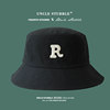 Black R standard fisherman hat