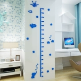 Мультяшный милый детский ростомер, трехмерное украшение для детской комнаты на стену для детского сада, 3D