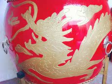 Барабан 促销包邮14/16/18/20/24牛皮大鼓龙鼓堂鼓厂家直销