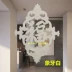 Trung Quốc PVC mềm nhựa hoa đồ nội thất decal đồ nội thất chạm khắc phụ kiện tủ quần áo đề can trang trí cửa sổ đề can rỗng - Nhà cung cấp đồ nội thất kệ ô vuông treo tường Nhà cung cấp đồ nội thất
