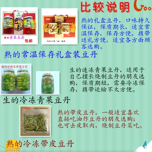 Lianyungang Specialty улучшенные закуски с едой Beanworm Natural Boutique Boutique Green Fruits Guanyun Dan 496G