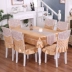 Bảng vải liệm bàn ghế bọc thiết lập gói hình chữ nhật đơn giản Bắc Âu trải hộ gia đình châu Âu Luxe - Khăn trải bàn