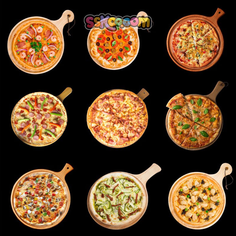 意式披萨高清JPG摄影特写照片4K电脑壁纸背景图片插图设计素材