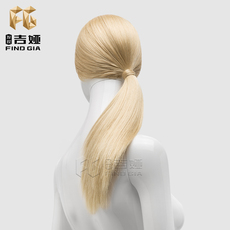 Модель реквизит парик 发现吉娅 模特假发女橱窗道具假发 服装店模特假发模特头假发架子