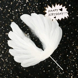 Украшение, десертные крылья ангела, 10 шт, популярно в интернете, наряжаться
