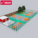 Уличный баскетбольный нескользящий конструктор для бадминтона для детского сада