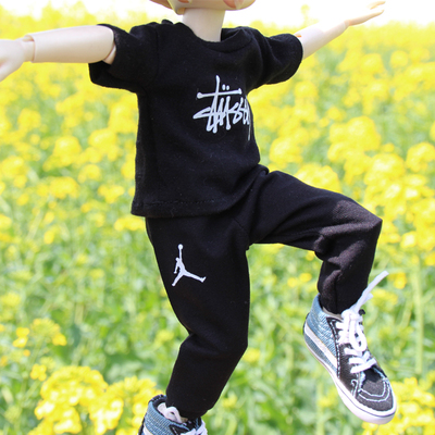 taobao agent Trend doll, sports trousers for leisure, scale 1:6, soldier