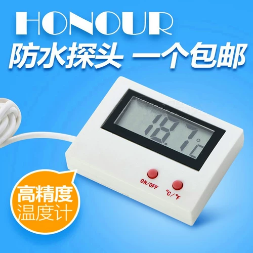 Электронный термометр, водонепроницаемый аквариум, измерение температуры