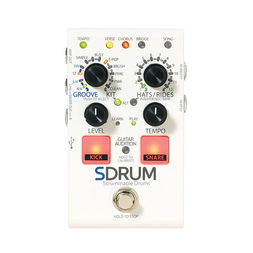 [Binguo Spot] Digitech Trio+ Sdrum Drum Machine Bass Автоматическое сопровождение машины аккомпанемента