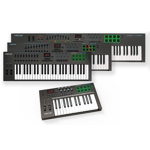 Audio Circle Nektar Impact LX25/49/61/88 Key Midi клавиатура Профессиональная договоренность о тяжелом весе педаль