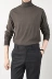 Spot RCC quần áo nam mùa thu và mùa đông mới chạm đáy mềm mại có thể lật ngược áo len len cao cổ nam - Hàng dệt kim