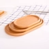 Nhật bản pallet gỗ hộ gia đình hình chữ nhật khay bánh mì sáng tạo vòng trái cây khay tấm bánh rắn tấm gỗ
