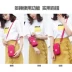 Mới 2018 Hàn Quốc túi điện thoại di động nữ chéo cổ tay đồng xu ví treo cổ túi điện thoại di động mùa hè nhỏ túi dọc túi chéo nữ Túi điện thoại