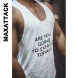 MAXATTACK欧美潮宽松健身背心男夏季速干跑步篮球训练T恤无袖坎肩